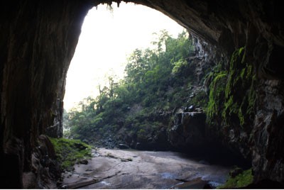 Exit of En Cave (Photos provided by exploration team) Exit of En Cave (Photos provided by exploration team)